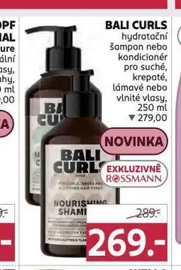 Rossmann Bali curls šampon, kondicioner nabídka