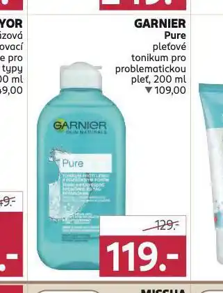 Rossmann Garnier pure pleťové tonikum nabídka