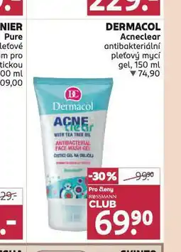 Rossmann Dermacol acneclear nabídka