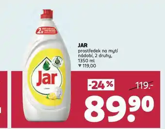 Rossmann Jar prostředek na nádobí nabídka