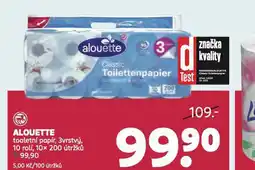 Rossmann Alouette toaletní papír nabídka