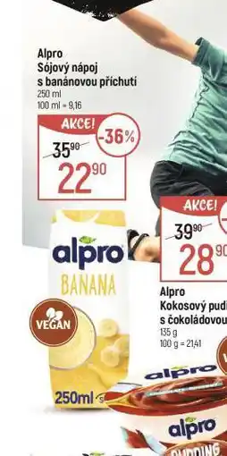 Globus Alpro sójový nápoj nabídka