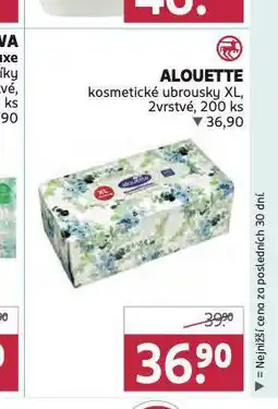 Rossmann Alouette kosmetické ubrousky xl nabídka