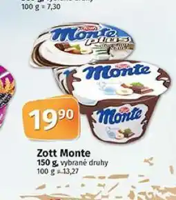 Coop Zott monte nabídka
