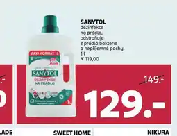 Rossmann Sanytol dezinfekce na prádlo nabídka