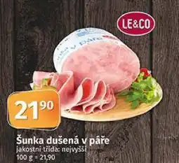 Coop Šunka dušená v páře nabídka