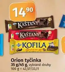 Coop Orion tyčinka nabídka
