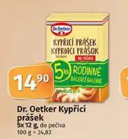 Coop Dr. oetker kypřicí prášek nabídka