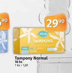 Coop Tampony normal nabídka