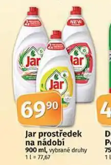 Coop Jar prostředek na mytí nádobí nabídka