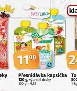 Coop Přesnídávka kapsička nabídka