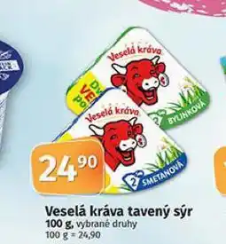 Coop Veselá kráva tavený sýr nabídka