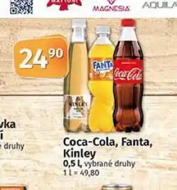 Coop Kinley tonic nabídka