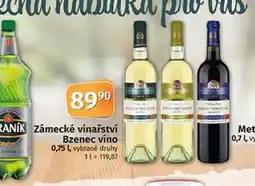 Coop Zámecké vinařství bzenec nabídka