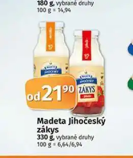 Coop Madeta jihočeský zákys nabídka