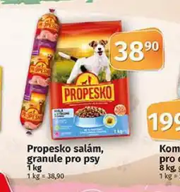 Coop Propesko salám pro psy nabídka