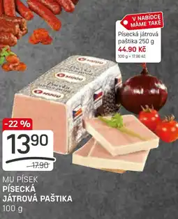 Flop MU PÍSEK PÍSECKÁ JÁTROVÁ PAŠTIKA nabídka