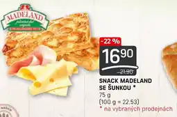 Flop SNACK MADELAND SE ŠUNKOU nabídka