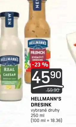 Flop HELLMANN'S DRESINK nabídka
