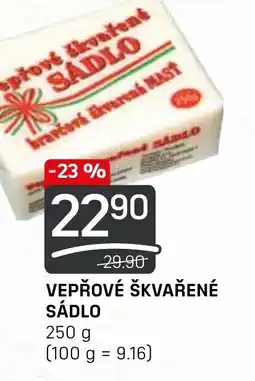 Flop VEPŘOVÉ ŠKVAŘENÉ SÁDLO nabídka