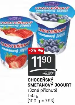 Flop CHOCEŇSKÝ SMETANOVÝ JOGURT nabídka
