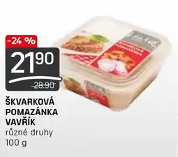 Flop ŠKVARKOVÁ POMAZÁNKA VAVŘÍK nabídka