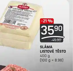 Flop SLÁMA LISTOVÉ TĚSTO nabídka