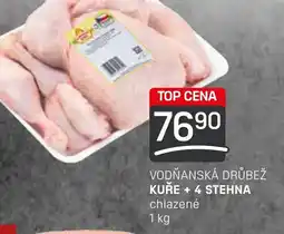Flop VODŇANSKÁ DRŮBEŽ KUŘE + 4 STEHNA nabídka