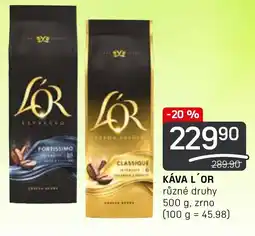 Flop KÁVA L'OR nabídka