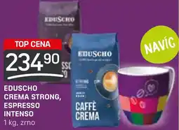Flop EDUSCHO CREMA STRONG, ESPRESSO INTENSO nabídka