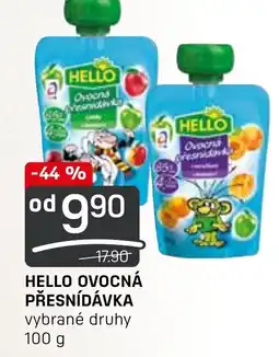 Flop HELLO OVOCNÁ PŘESNÍDÁVKA nabídka