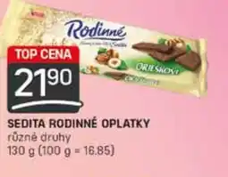 Flop SEDITA RODINNÉ OPLATKY nabídka