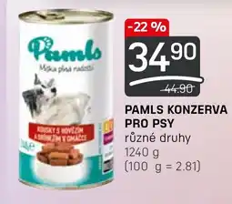 Flop PAMLS KONZERVA PRO PSY nabídka