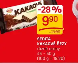 Flop SEDITA KAKAOVÉ ŘEZY nabídka