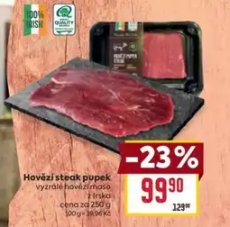 Billa Hovězí steak pupek nabídka