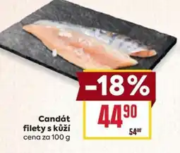 Billa Candát filety s kůží nabídka