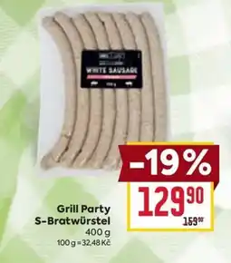 Billa Grill Party S-Bratwürstel nabídka