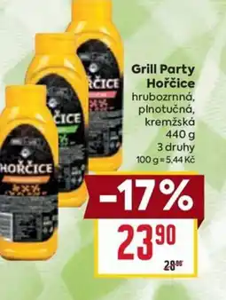 Billa Grill Party Hořčice nabídka