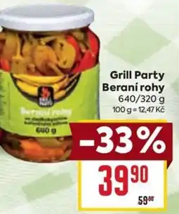 Billa Grill Party Berani rohy nabídka