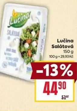 Billa Lučina Salátová nabídka
