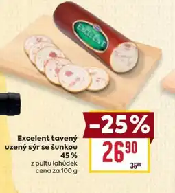 Billa Excelent tavený uzený sýr se šunkou 45% nabídka