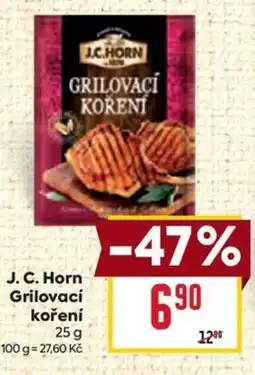 Billa J. C. Horn Grilovací koření nabídka