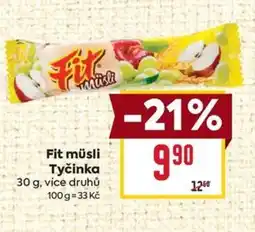 Billa Fit müsli Tyčinka nabídka
