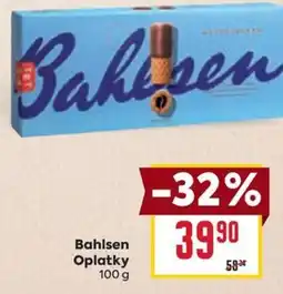 Billa Bahlsen Oplatky nabídka
