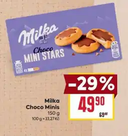 Billa Milka Choco Minis nabídka