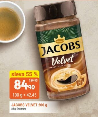 Trefa Jacobs Velvet instantní káva 200g nabídka