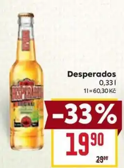 Billa Desperados 0.33L nabídka