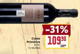 Billa Caleo Primitivo 0.75L nabídka