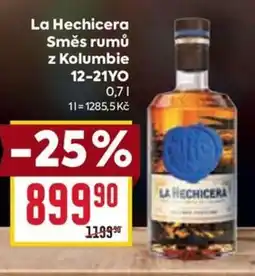 Billa La Hechicera Směs rumů z Kolumbie 12-21YO 0.7L nabídka