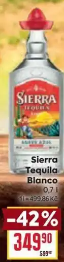 Billa Sierra Tequila Blanco 0,7L nabídka
